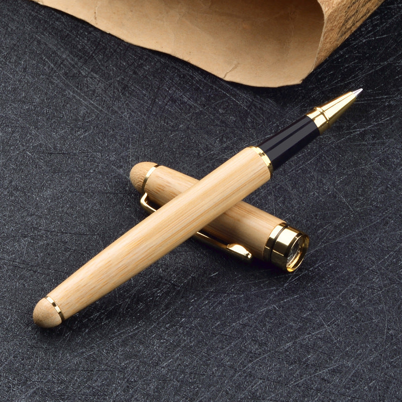 Handcrafted Bamboo Pen Set with Custom Engraving