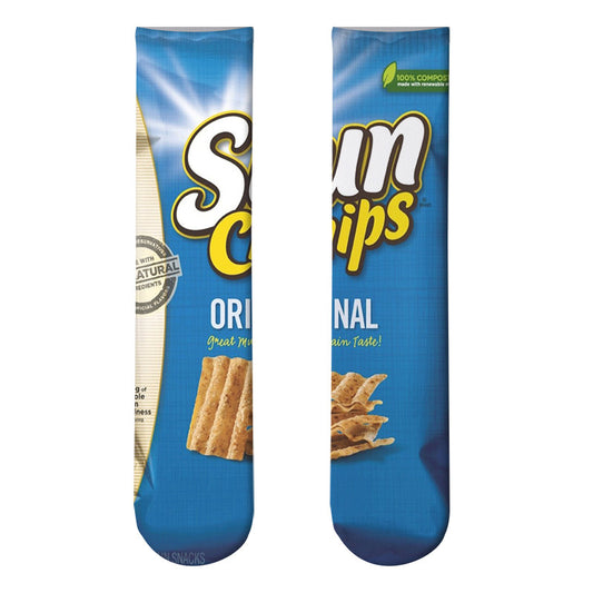 3D Printed Potato Chips Socks with Unique Design