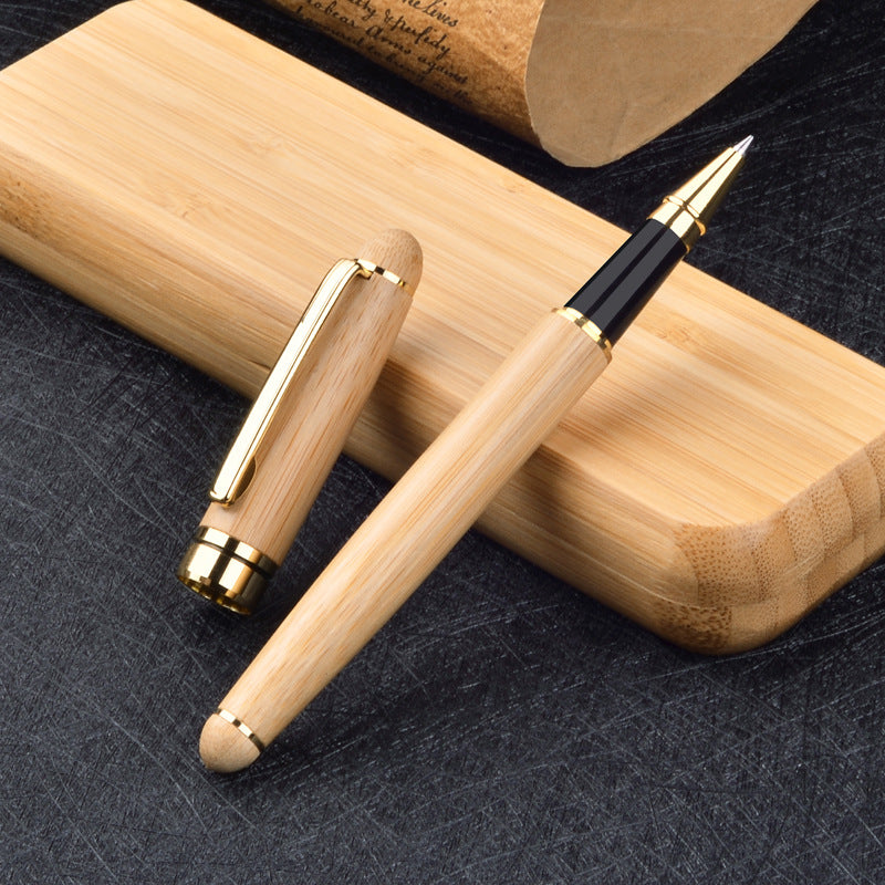 Handcrafted Bamboo Pen Set with Custom Engraving