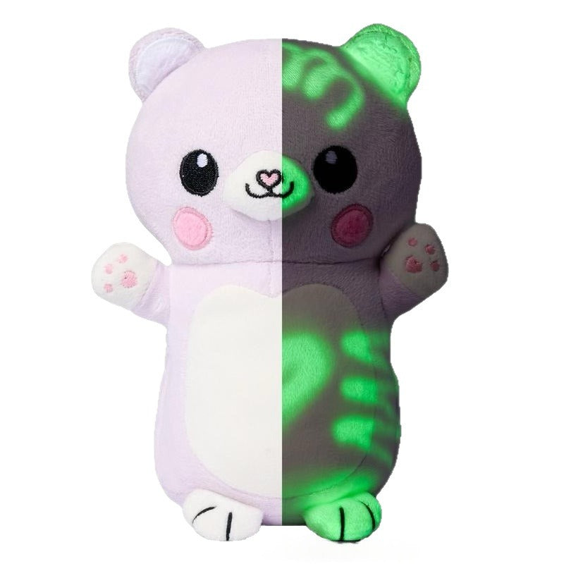 Glow-in-the-dark Plush Luminous Toy with Drawing Pen