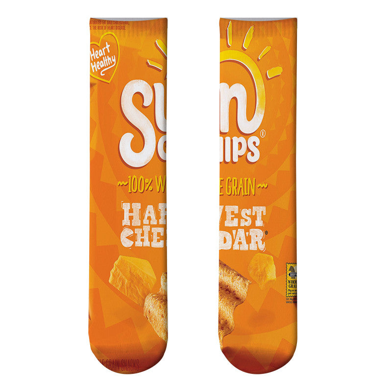 3D Printed Potato Chips Socks with Unique Design