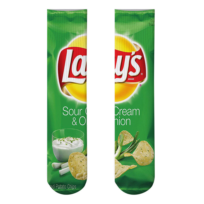 3D Printed Potato Chips Socks with Unique Design