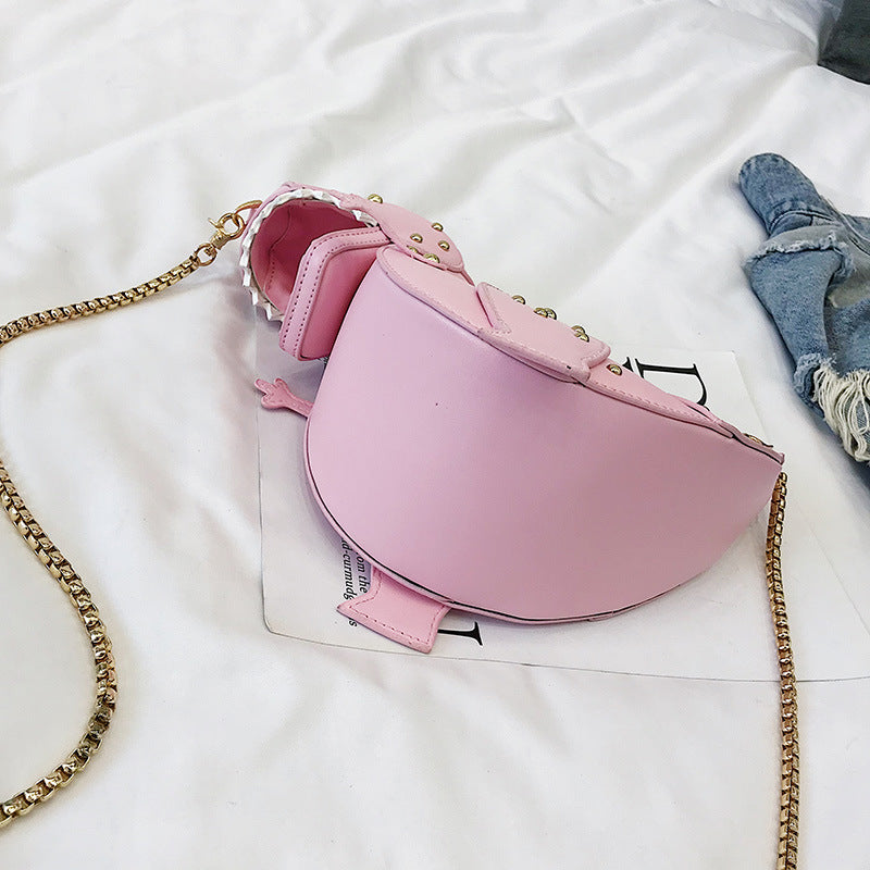 Cute Dinosaur Shaped Shoulder Bag with Sweet Style