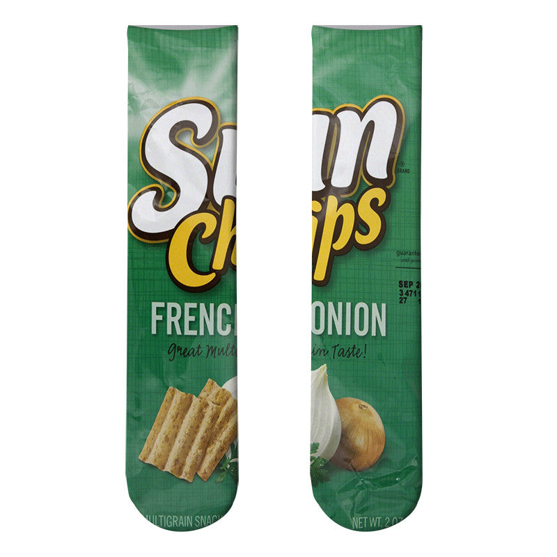 3D Printed Potato Chips Socks with Unique Design