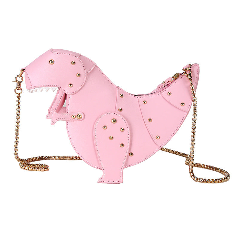 Cute Dinosaur Shaped Shoulder Bag with Sweet Style