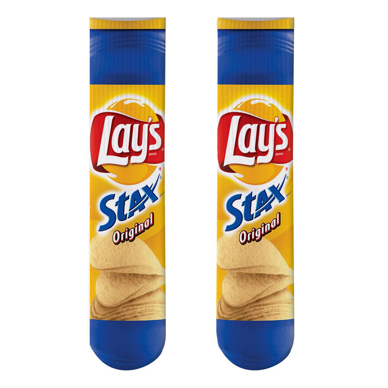 3D Printed Potato Chips Socks with Unique Design