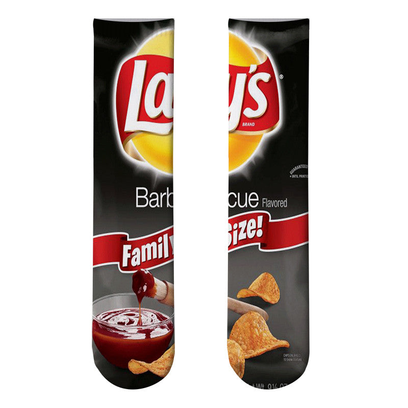 3D Printed Potato Chips Socks with Unique Design