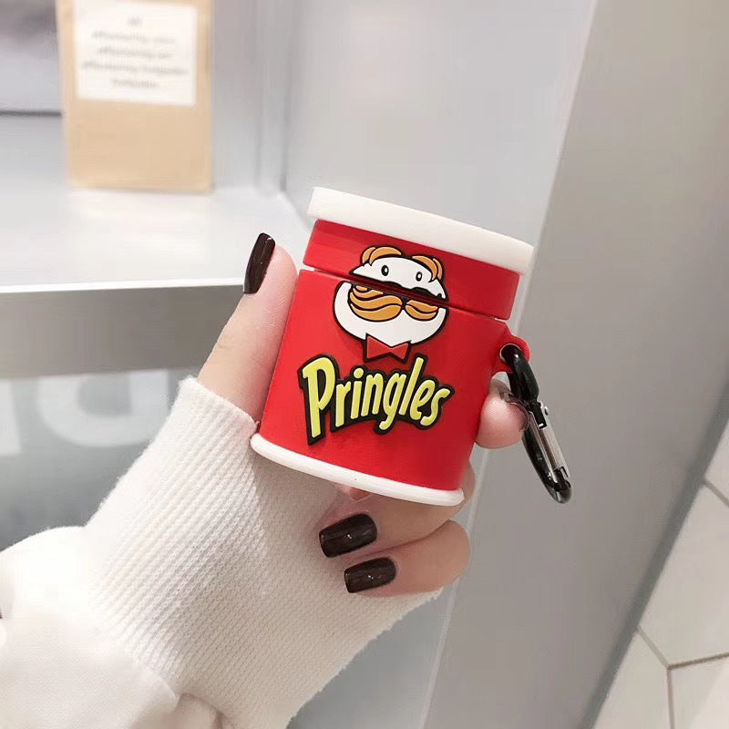 3D Potato Chips AirPods 1/2 Case - PVC Protection