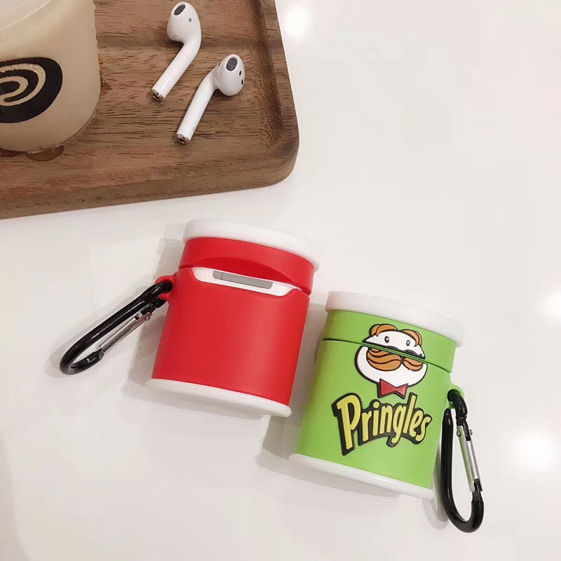 3D Potato Chips AirPods 1/2 Case - PVC Protection