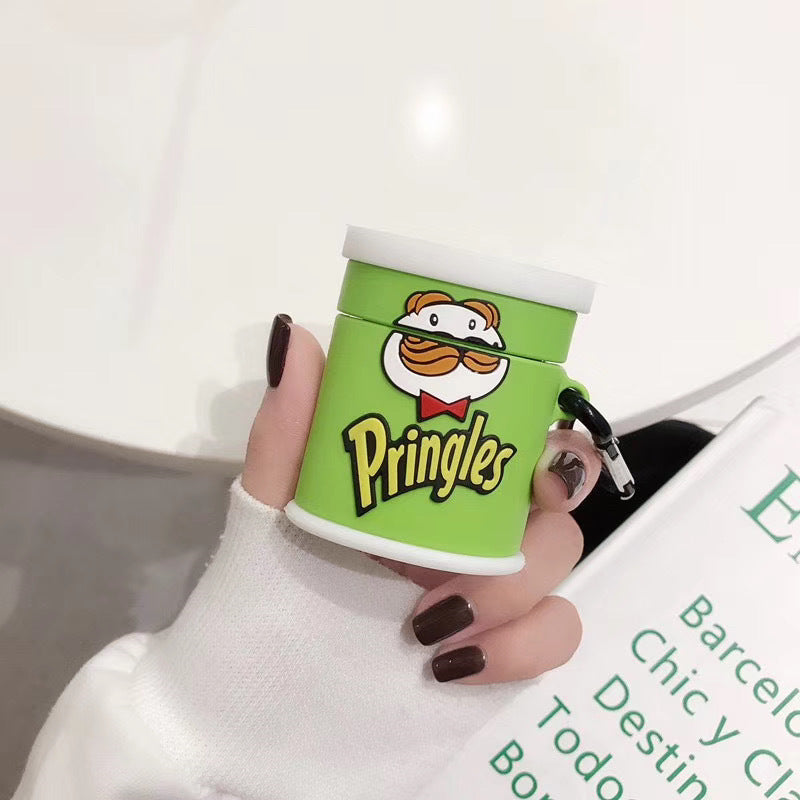 3D Potato Chips AirPods 1/2 Case - PVC Protection