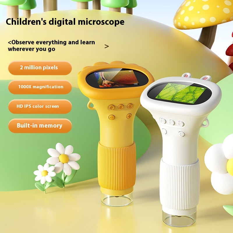 Kids Portable Handheld Microscope