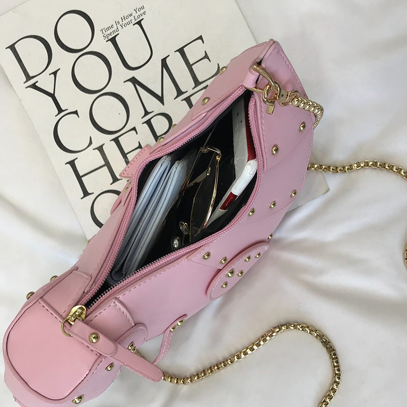 Cute Dinosaur Shaped Shoulder Bag with Sweet Style