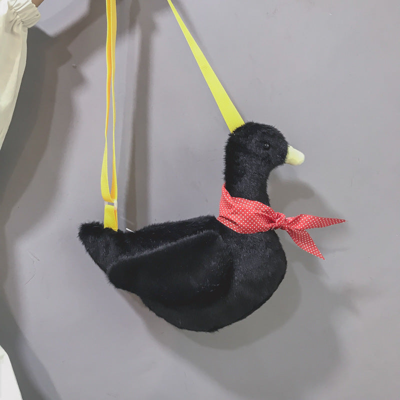 Cute Plush Duck Shoulder Bag - 2018 Autumn Fashion