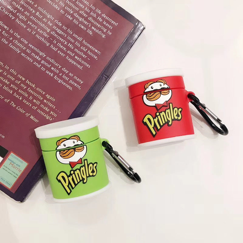 3D Potato Chips AirPods 1/2 Case - PVC Protection