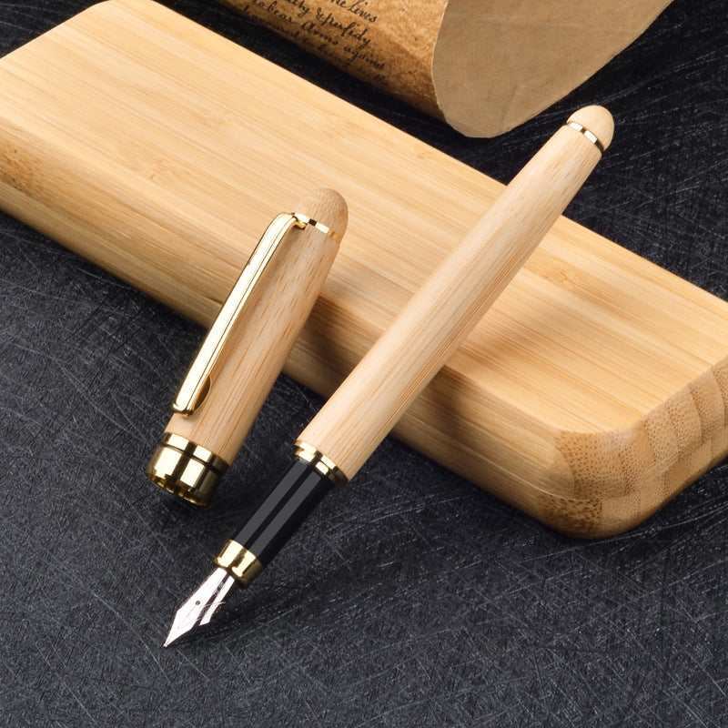 Handcrafted Bamboo Pen Set with Custom Engraving