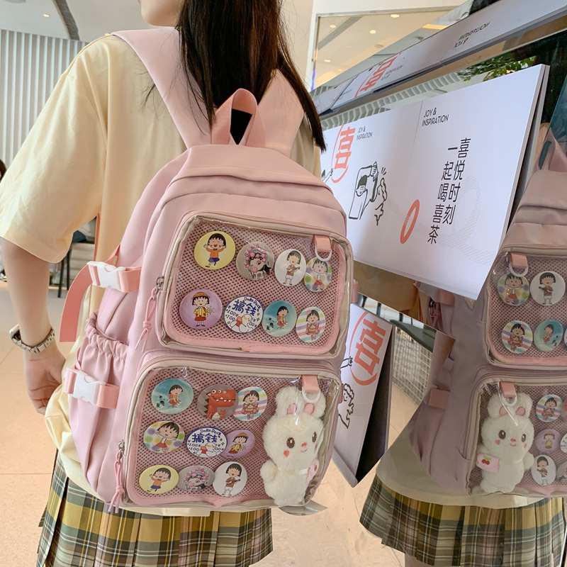 Stylish Transparent Backpack