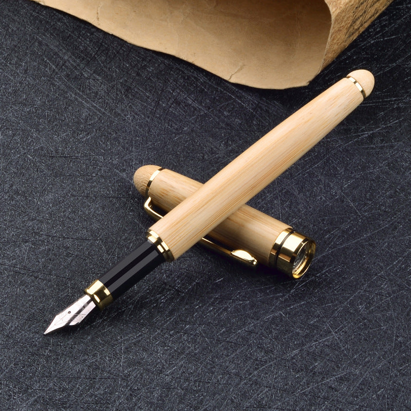 Handcrafted Bamboo Pen Set with Custom Engraving