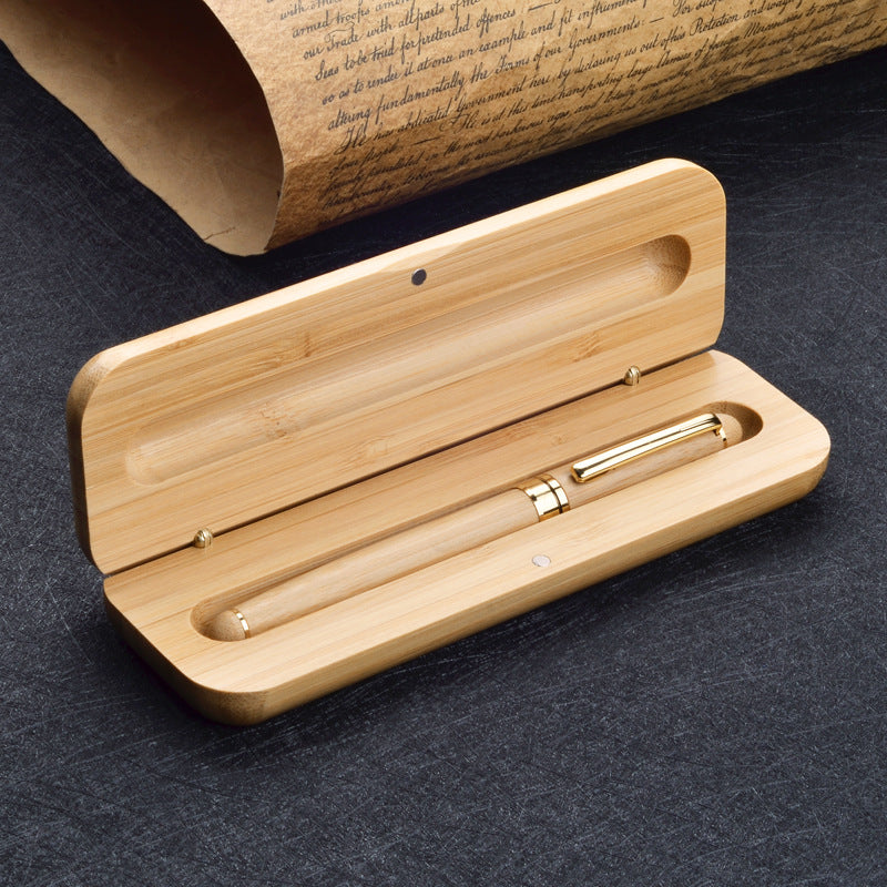 Handcrafted Bamboo Pen Set with Custom Engraving