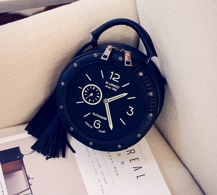 Personalized Small Clock Bag for Unique Style