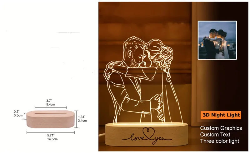 Custom Acrylic Nightlight