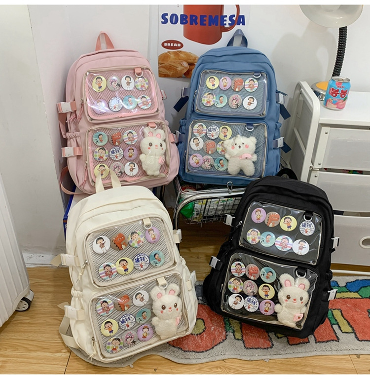 Stylish Transparent Backpack