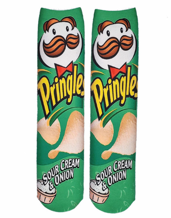 3D Printed Potato Chips Socks with Unique Design