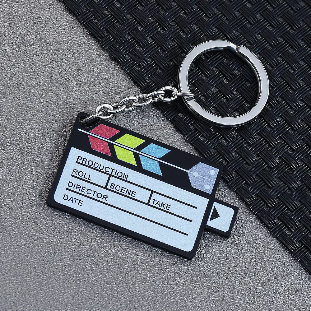 Memory Film Photo Album Keychain for Gifts (Creative)