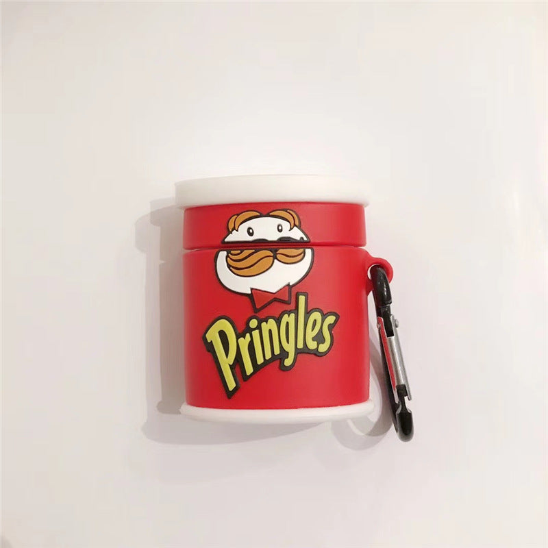 3D Potato Chips AirPods 1/2 Case - PVC Protection