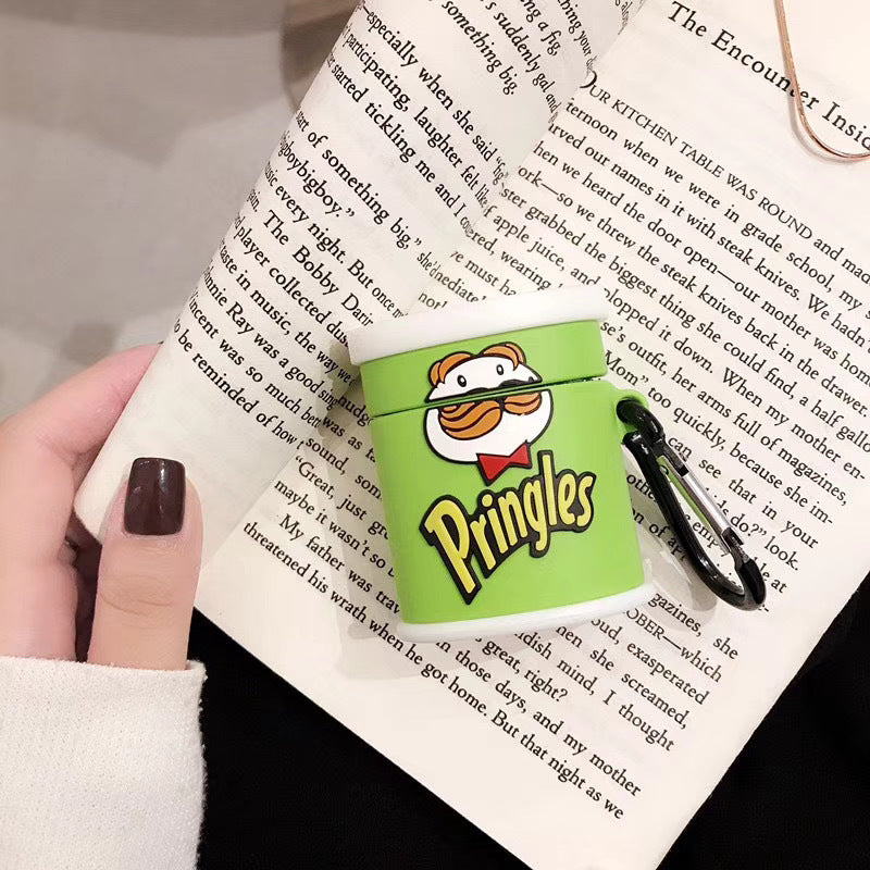 3D Potato Chips AirPods 1/2 Case - PVC Protection