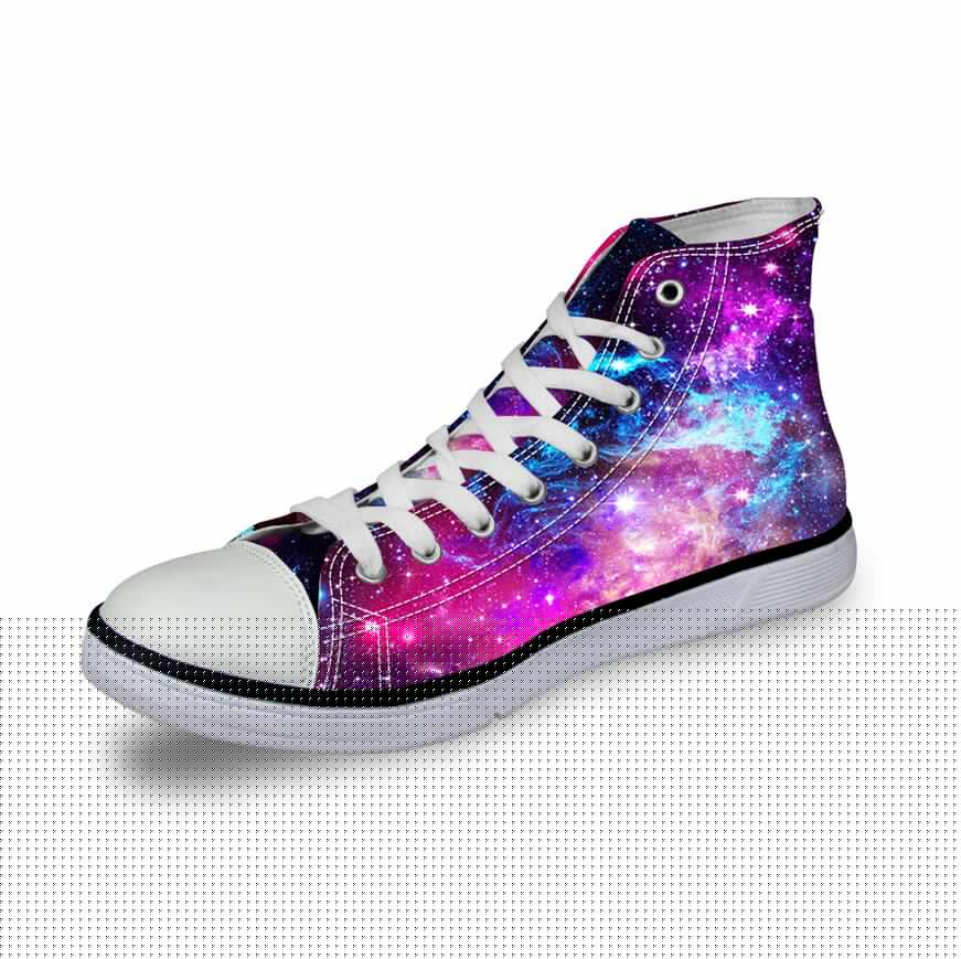 Custom High-Top Canvas Shoes for Adults