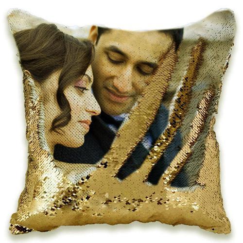 Personalized Sequin Pillowcase - Custom Design