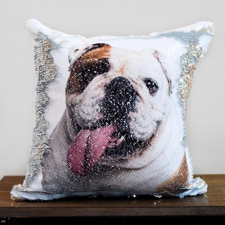 Personalized Sequin Pillowcase - Custom Design