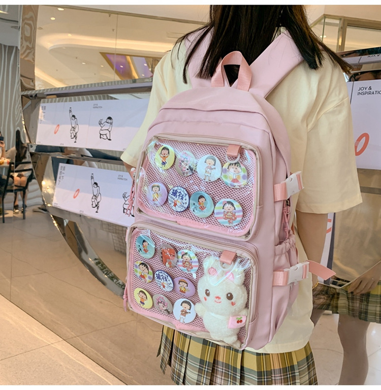 Stylish Transparent Backpack